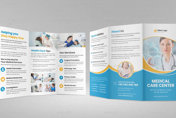 healthcare & medical brochure design in chennai